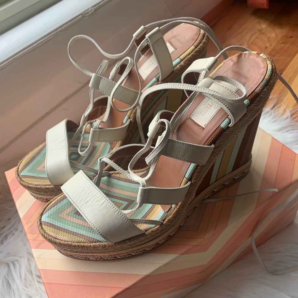 Valentino wrap wedges - Picture 5 of 8